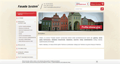 Desktop Screenshot of fasadasystem.pl
