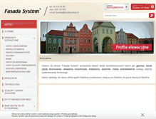 Tablet Screenshot of fasadasystem.pl